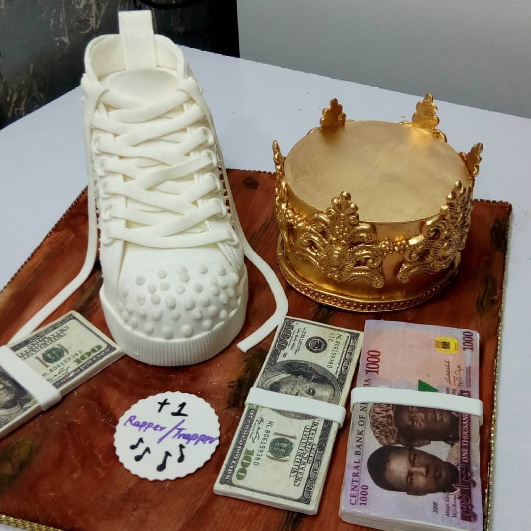 Christian Louboutin shoe cake