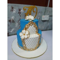 Blue and gold 