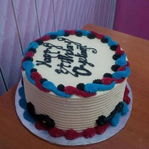 Basic celebration cake 05