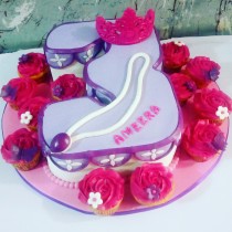 Sofia number cake