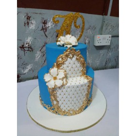 Blue and gold 