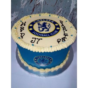 Chelsea logo cake
