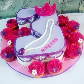 Sofia number cake