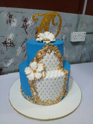 Blue and gold 