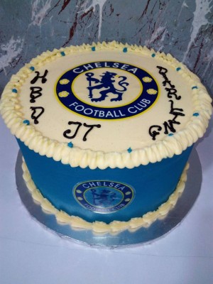 Chelsea logo cake